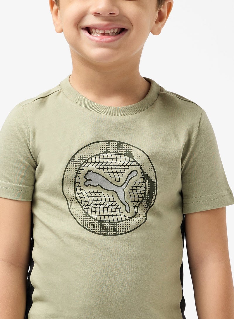 PUMA Kids Active Sports Big Graphic T-Shirt - Image 3